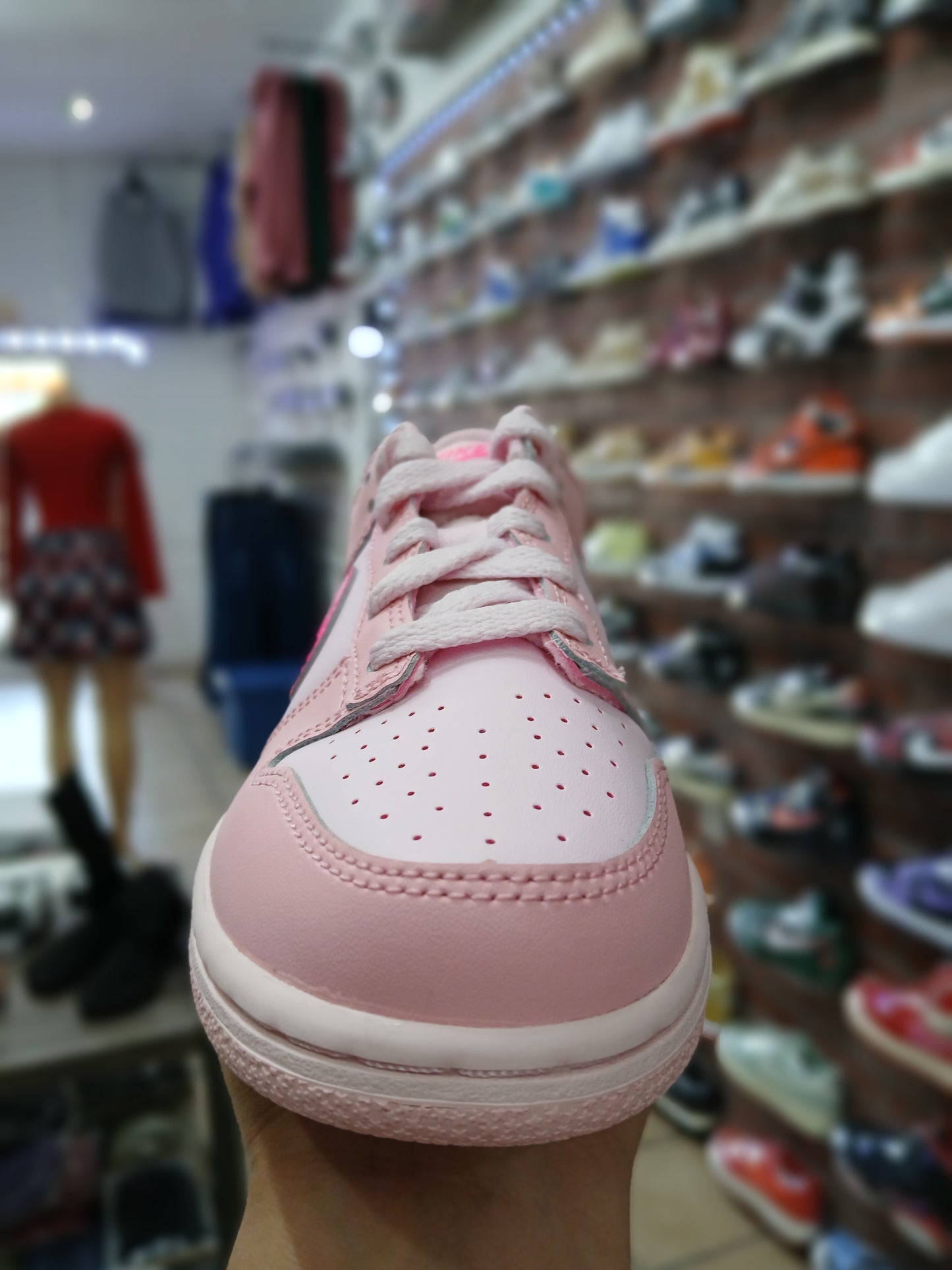 NIKE Triple Pink Dunks Youth