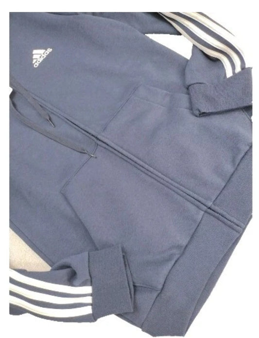 Adidas 3 Stripe Hooded Jacket