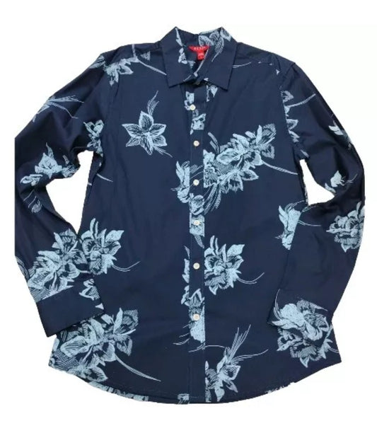 Guess Brand Button-up Long Sleeve Shirt
