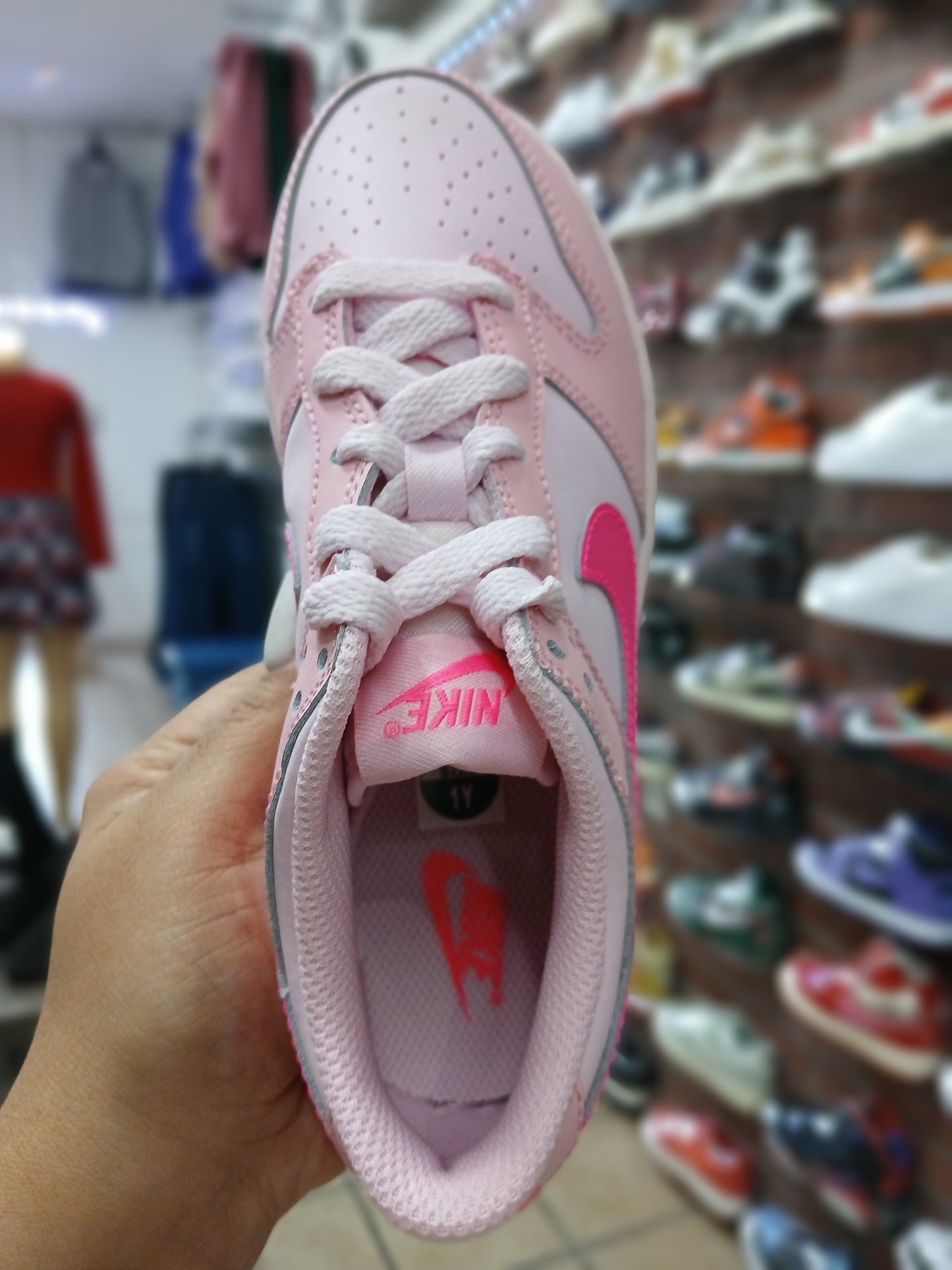 NIKE Triple Pink Dunks Youth