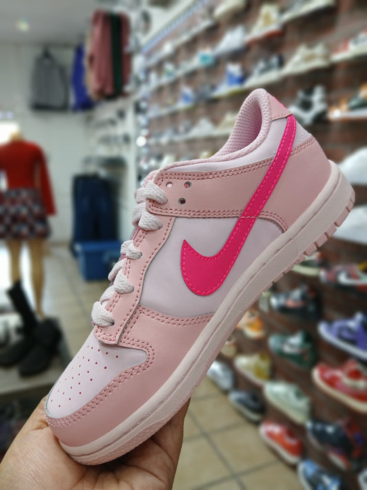 NIKE Triple Pink Dunks Youth